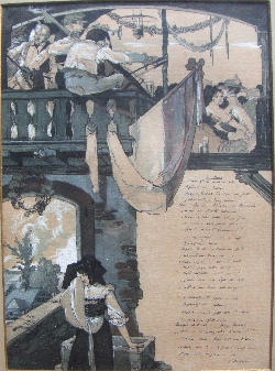 D'r Hans, poeme de G.Stoskopf, dessin par Leo Schnug
